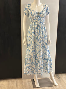 Women Dress/Blue Multi-RD4022