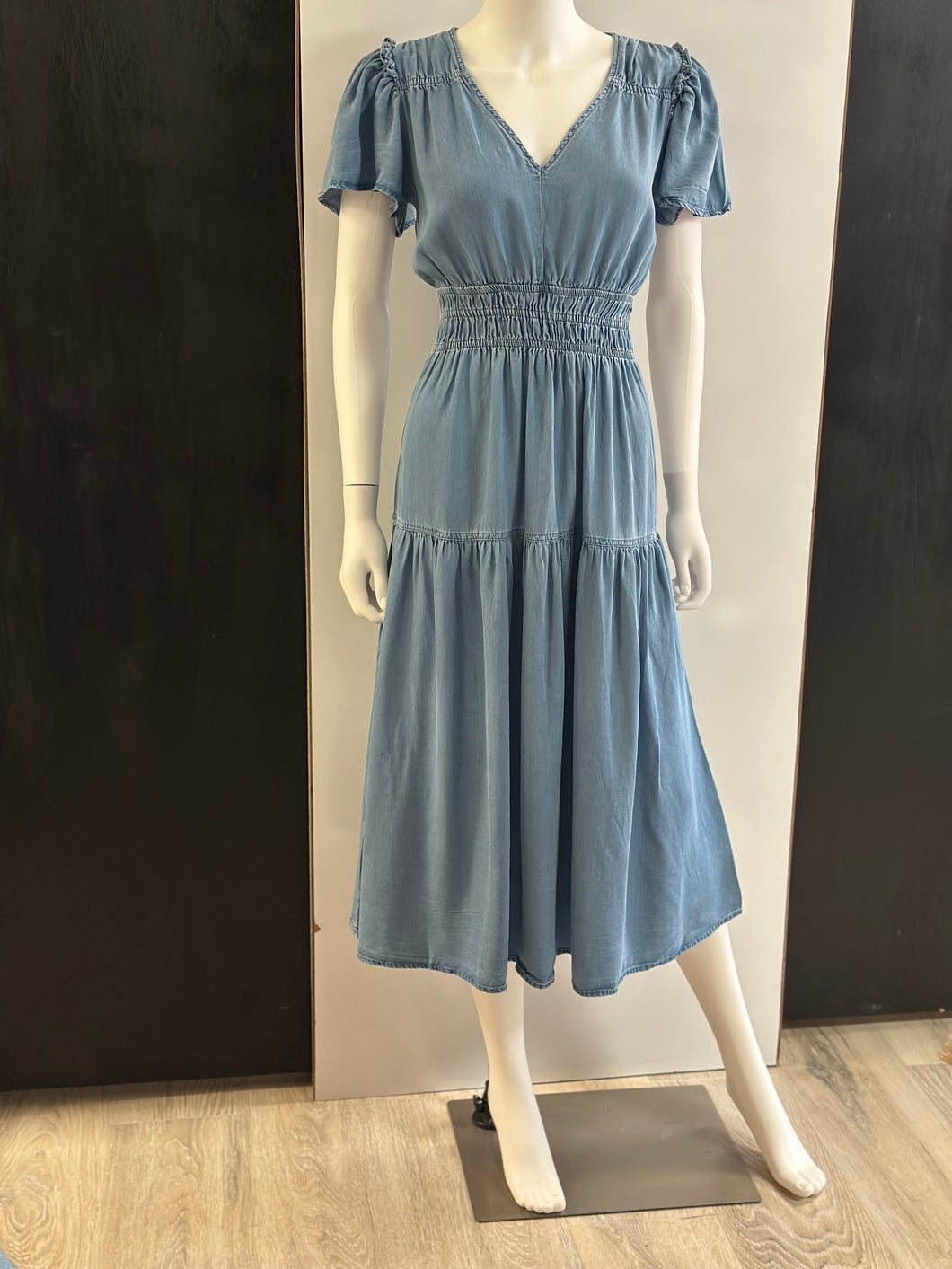 Women Dress/Chambray-RD4016