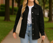 Load image into Gallery viewer, Women Jacket/Black-J1098