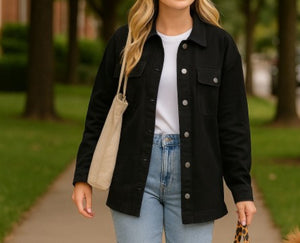 Women Jacket/Black-J1098