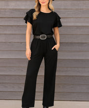 Load image into Gallery viewer, Women Jumpsuit/Black-WP8688