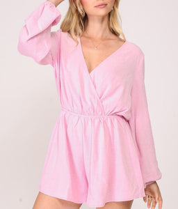 Women Romper/Pale Pink-WP8506B