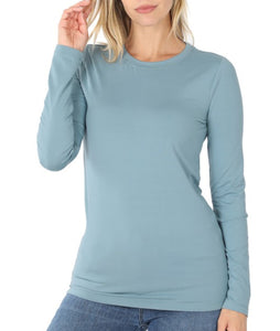 Women Top/Blue Grey-MT2053M8