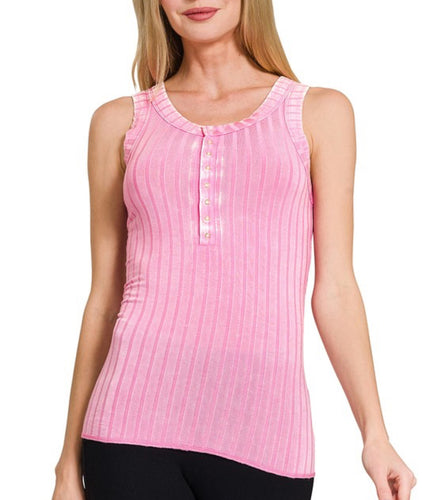 Women Tank Top/Candy Pink-RTW-8471G7