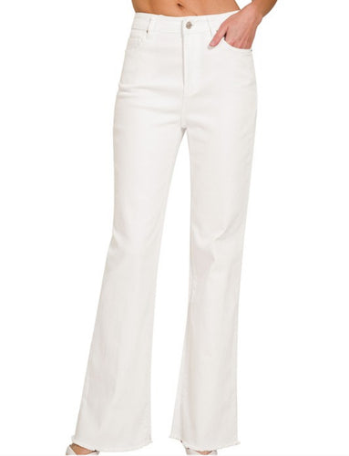 Women Jeans/White-DMP-1855A