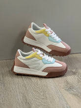 Load image into Gallery viewer, Girls Tennis Shoes/Pink Multi-Round-13K