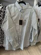 Load image into Gallery viewer, Men Long-Sleeved Shirt/Green-018