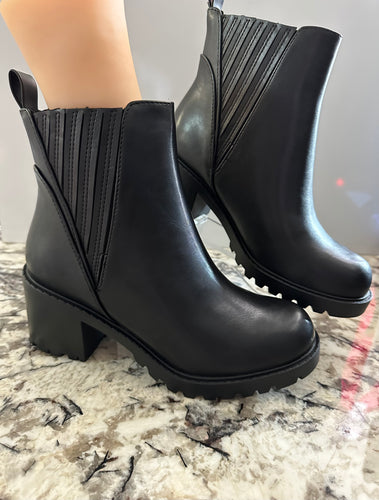 Women boots/Black-Wisely