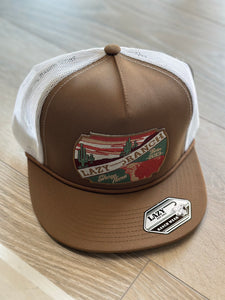 Lazy Ranch/Coyote Brown & White-CBWHT4-SHOWTIME On