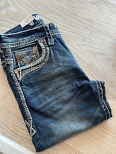Load image into Gallery viewer, Mens Jeans western Blue/Long 30-WJ-2354