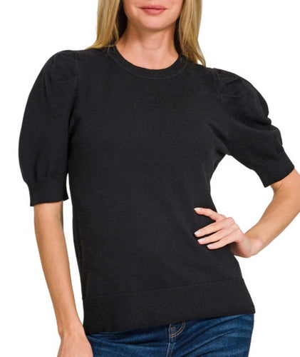 Women Top/Black-TW-2257Y
