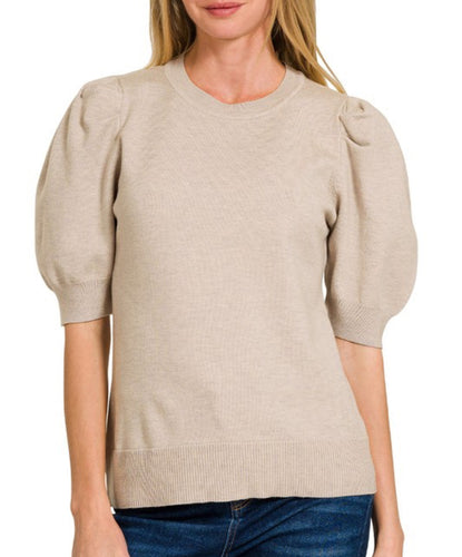 Women Top/H Beige-TW-2257Y