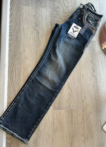 Mens Jeans western Blue/Long 30-WJ-2354