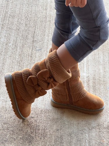 Girls Boots/Tan-Warm-5K