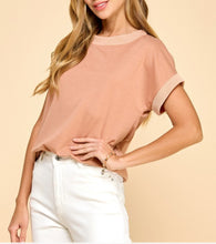 Load image into Gallery viewer, Women Top/Dark Peach-T1708