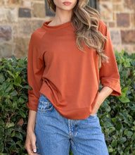 Load image into Gallery viewer, Women Top/Rust-T1715