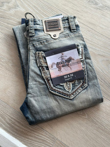 Men Jeans/Light Blue-SA037A