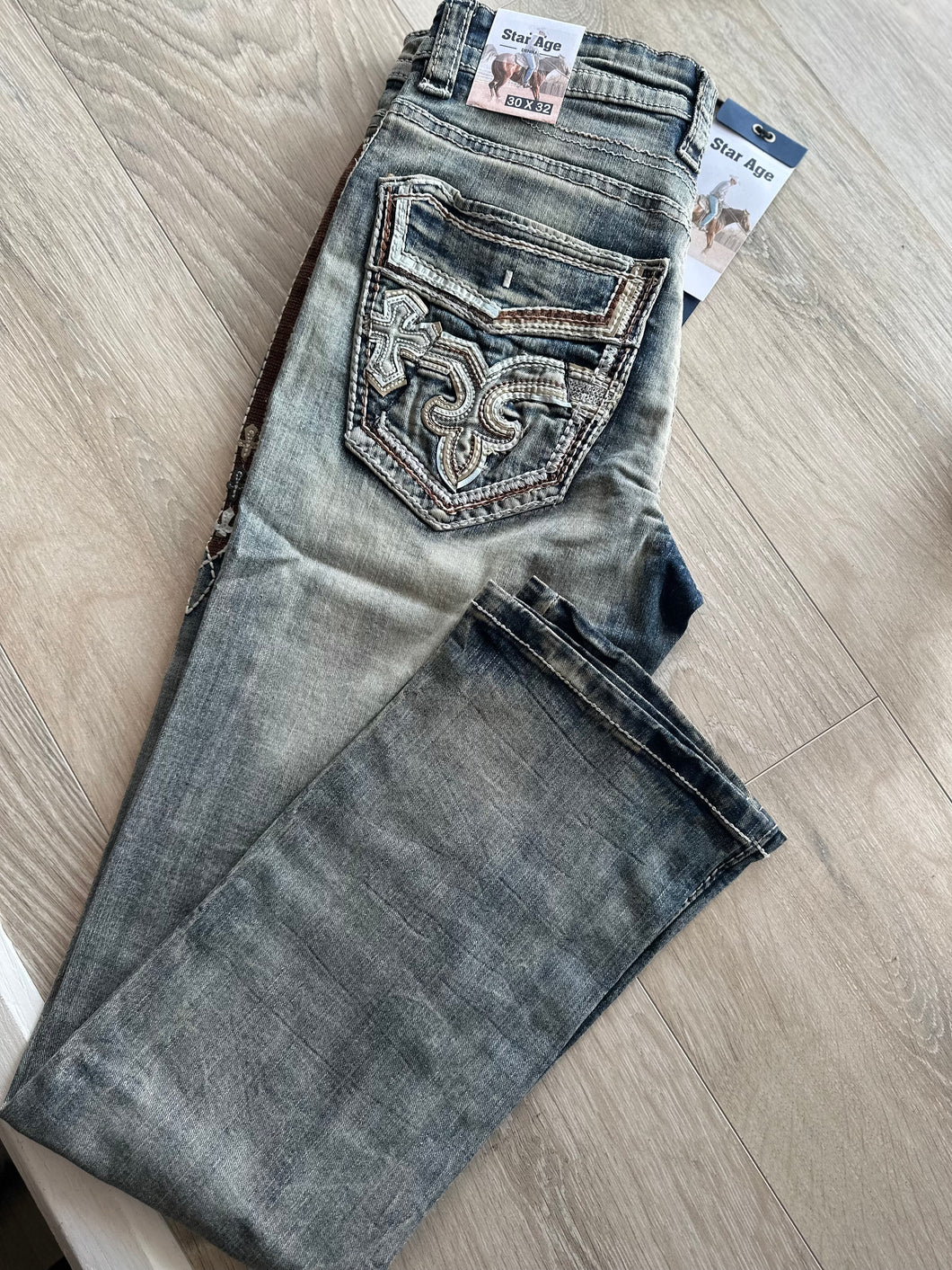 Men Jeans/Light Blue-SA037A