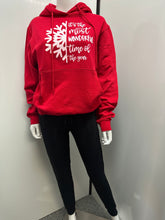 Load image into Gallery viewer, Women Hoodies/Red-J416