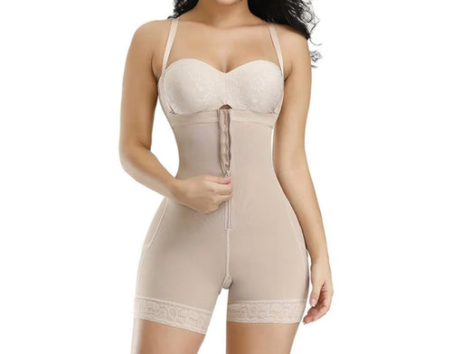 Women Shapewear/Nude-08-front zip