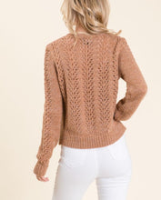 Load image into Gallery viewer, Women Sweater/Camel-NT18644