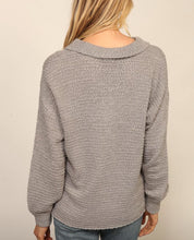 Load image into Gallery viewer, Women Top/H Grey-NK10254