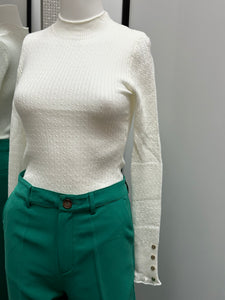 Women Pants/Emerald-6831