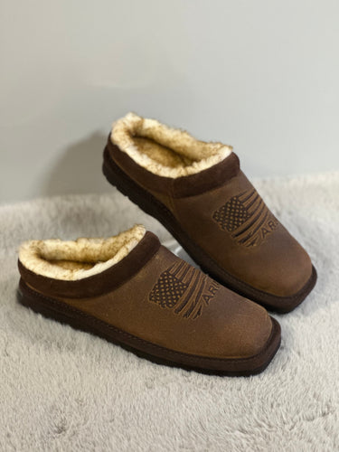 Ariat Men Patriot Slipper/Dusty Brown-262