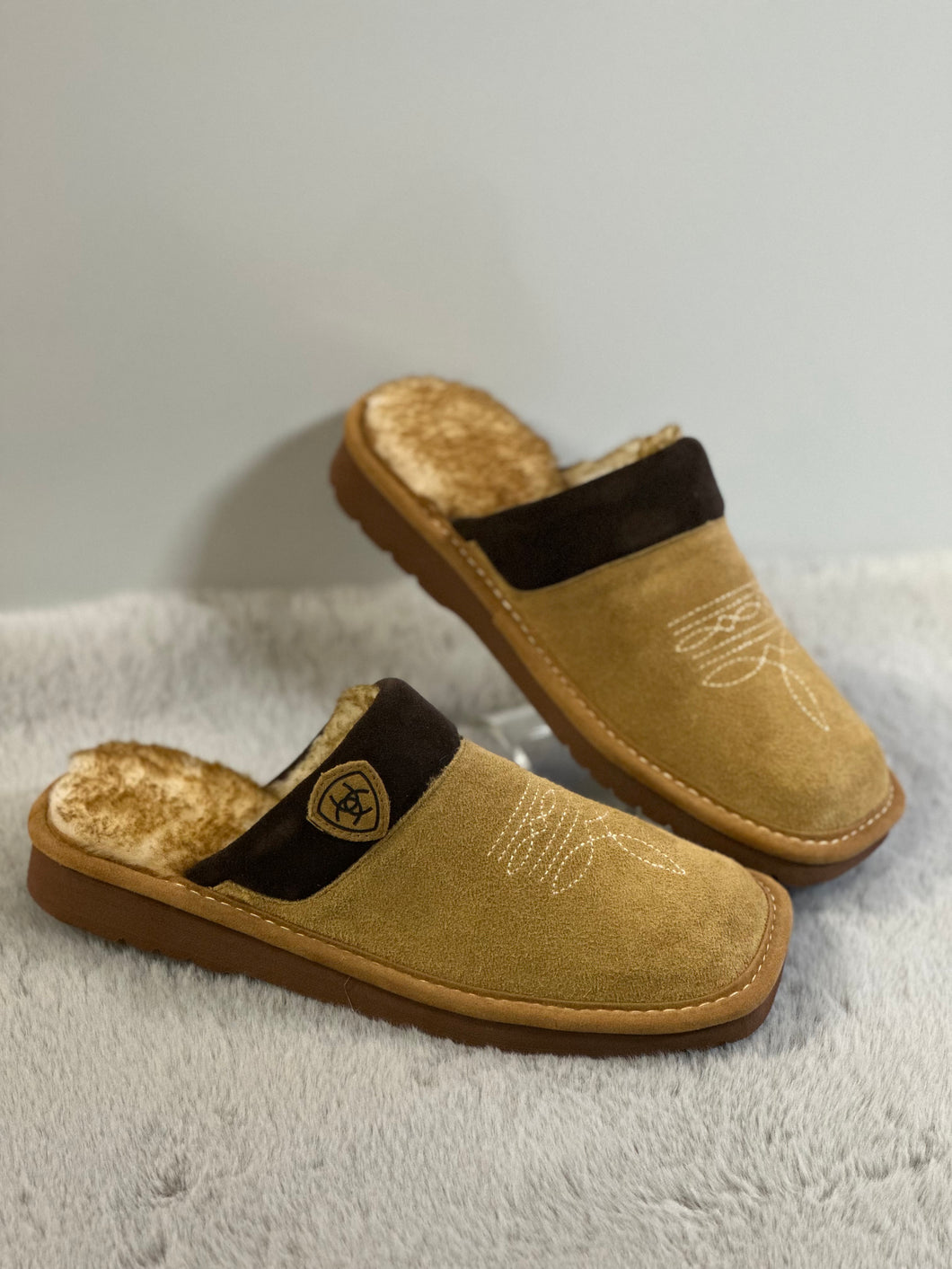 Ariat Men SilverSmith Square Toe/Chestnut-2842