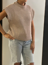 Load image into Gallery viewer, Women Sweater Vest/Mocha-12w3388N-1