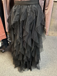 Women Skirt/Black-120R324