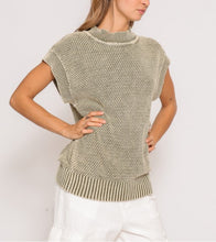 Load image into Gallery viewer, Women Sweater Top/Olive-MN1652