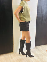 Load image into Gallery viewer, Women Sweater Top/Olive-MN1652