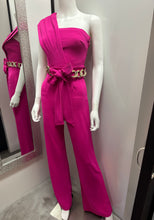 Load image into Gallery viewer, Women Jumpsuit/Fuchsia-JP19241