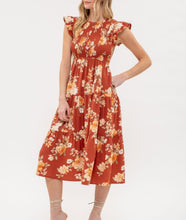 Load image into Gallery viewer, Women Dress/Terracotta-CR2051F