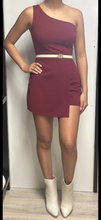 Load image into Gallery viewer, Women Romper/Burgundy-MP1537B