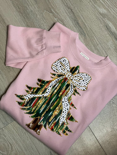 Women weatshirt/Baby pink-T050