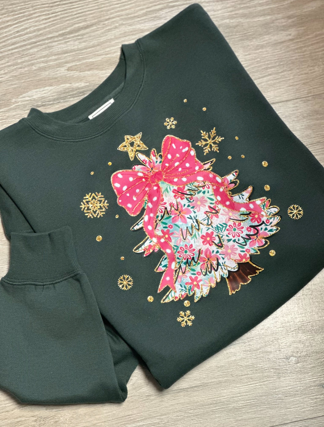 Women Sweatshirt/Green-T050