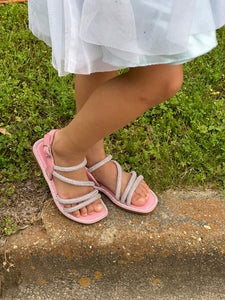 Girls Sandals/Pink-Medusa-32K