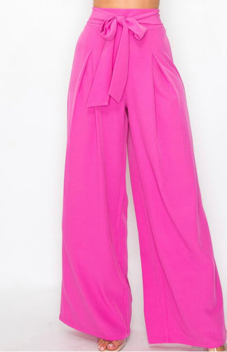 Women Pants/Hot Pink-HMP40624