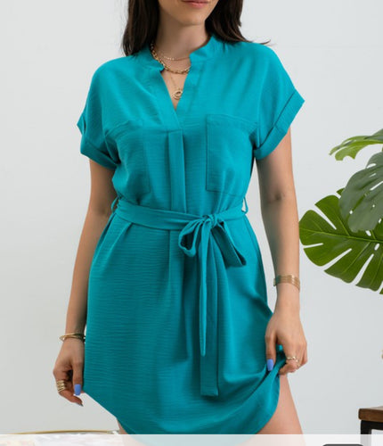 Women Dress/Emerald-CR2236