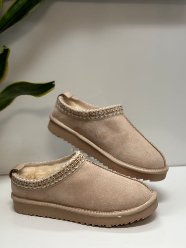 Women Slippers/Beige-Simmon
