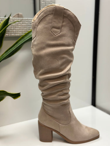Women Boots/Natural-Halma