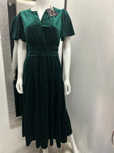 Women Dress/Hunter Green-RD3036