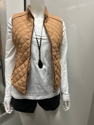 Women Vest/Camel-J13542