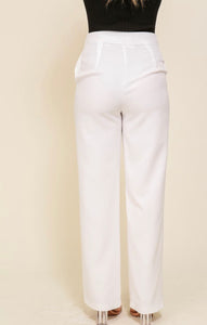 Women Pants/Ivory-WP8418
