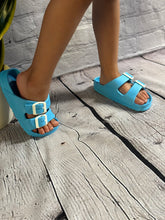 Load image into Gallery viewer, Youth Sandals/Blue-ABS7049Y