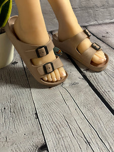 Sandals/DK Beige-ABS5506W
