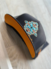 Load image into Gallery viewer, Lost Calf/Cap-Gem Black Flat