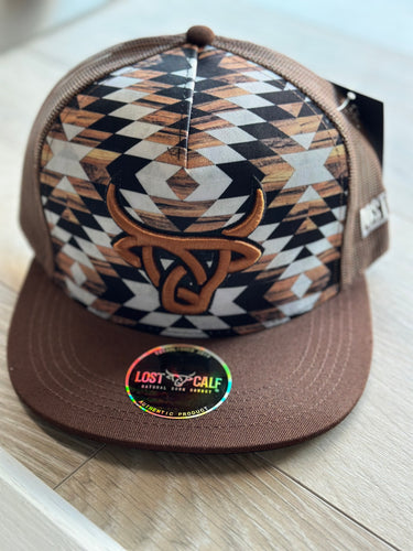 Lost Calf/Cap-Rustic Brown